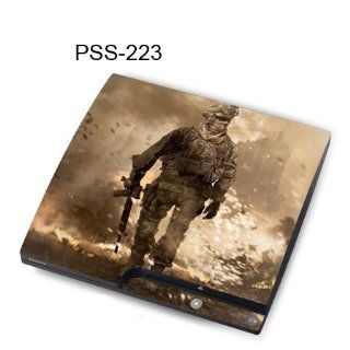 Taylorhe Skins PS3 Slim Decal/ call of duty modern warfare 2 cod: Video Games