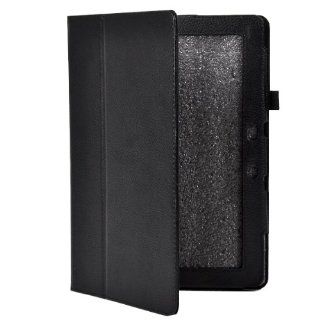 Matek(TM) Black PU Leather Stand Case CoverFor ASUS Memo Pad Smart ME301T: Cell Phones & Accessories