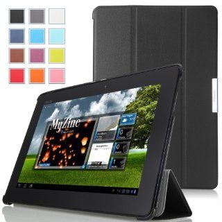 MoKo Ultra Slim Lightweight Smart shell Stand Case for ASUS MeMo Pad Smart ME301 / ME301T 10.1 inch Android 4.1 Jelly Bean tablet, BLACK: Computers & Accessories