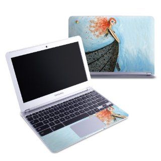 Black Lace Evening Design Protective Decal Skin Sticker (Matte Satin Coating) for Samsung Chromebook 116 inch XE303C12 Notebook: Computers & Accessories