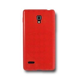 SogaWireless Red Candy Skin TPU Soft Gel Case Phone Cover For T Mobile LG Optimus L9 P769 P760 [SWE305]: Cell Phones & Accessories