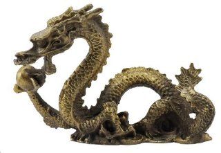 Chinese Brass Dragon Statue : Everything Else