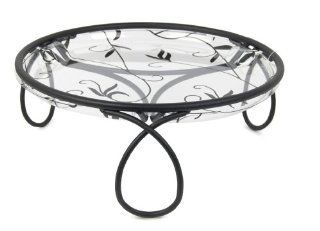 PS308BK Elegance Table Top Plant Stand, Black : Patio, Lawn & Garden