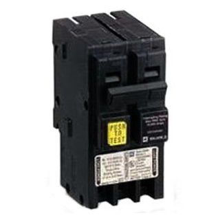 Square D HOM215GFI Miniature Circuit Breaker Ground Fault Protecting (Class A) Type, 40A, 2 Pole, HOM: Industrial & Scientific