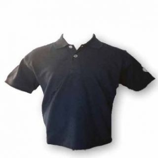 Boys pique polo shirt in black: Clothing