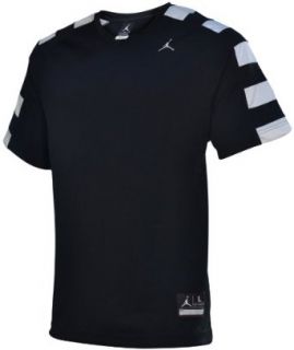 Jordan Men's Nike Jumpman Team Shooting Basketball Shirt Black/White Small: Clothing