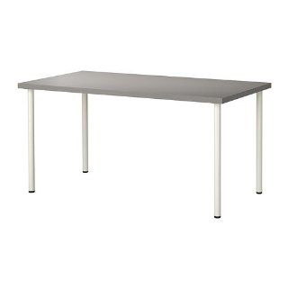 Shop Ikea Linnmon Desk with Adils Legs Multi Purpose Table, Gray, White at the  Furniture Store. Find the latest styles with the lowest prices from