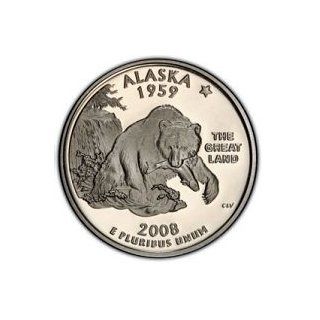 2008 S Clad Proof Alaska State Quarter: Toys & Games