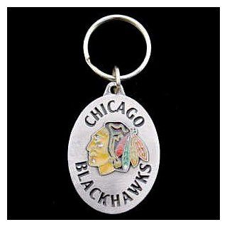 Chicago Blackhawks Team Key Ring   NHL Hockey Fan Shop Sports Team Merchandise : Sports Related Key Chains : Sports & Outdoors