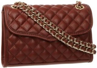Rebecca Minkoff Mini Quilted Affair Crossbody Bag,Almond,One Size: Clothing