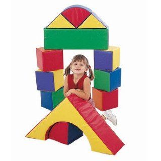 Childrens Factory CF331 504 Set of 12 Soft Blocks: Toys & Games