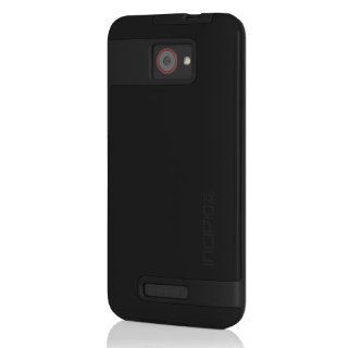 Incipio HT 334 FAXION Case for HTC Droid DNA   1 Pack   Retail Packaging   Black/Black: Cell Phones & Accessories