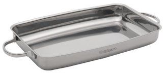 Cuisinart 9119 13 Everyday Stainless 9 by 13 Inch Roasting/Baking Pan: Kitchen & Dining
