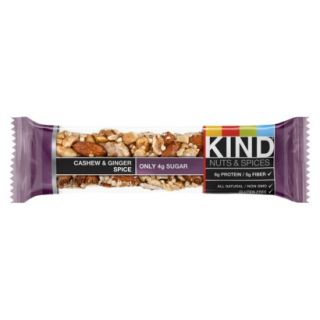 KIND Cashew & Ginger Spice Nutrition Bar   12 Bars
