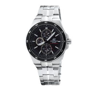 Casio Men's EF340SB 1A1 Edifice Stainless Steel Solar Power Chronograph Sport Watch Casio Watches