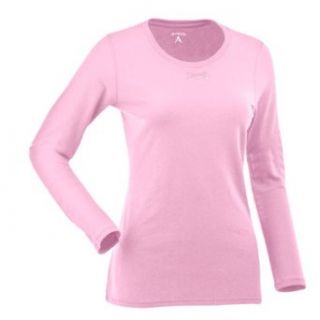 MLB Atlanta Braves Women's Relax Long Sleeve Tee, Mid Pink, X Large : Sports Fan T Shirts : Clothing