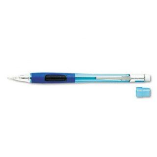 Quicker Clicker™ Automatic Pencil, .5mm Lead, Transparent Blue Barrel (PENPD345TC) : Mechanical Pencils : Office Products