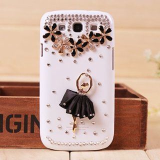 Bling Diamond Crystal Handmade Case Cover For Samsung Galaxy S3 I9300 I747 L710 T999 (BJD41 J 3): Cell Phones & Accessories
