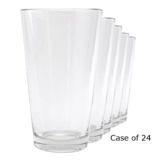Anchor Hocking Pint Mixing Glass   Rim Tempered   16 oz   Case of 24 Kitchen & Dining