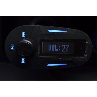 SainSonic Multi Function Car MP3 Player (Blue Display) : MP3 Players & Accessories