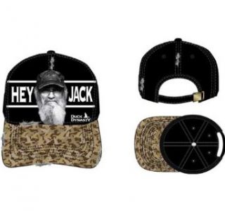 Duck Dynasty Hey Jack Si Camo Slide Adjustable Hat: Movie And Tv Fan Apparel Accessories: Clothing