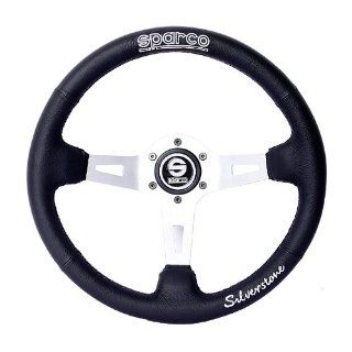 350mm SPARCO RAC Racing Suede Steering Wheel: Automotive