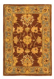 Shop Safavieh HG343J Heritage Brown/Blue Rug Rug Size: Oval 4'6" x 6'6" at the  Home Dcor Store. Find the latest styles with the lowest prices from Safavieh
