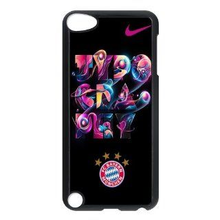 DIY 1 Sports&Football Bayern Munchen Black Print Hard Shell Cover for Apple ipod touch 5th: Cell Phones & Accessories