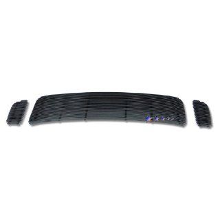 Ford F 350 1999 2000 2001 2002 2003 2004 Black Aluminum Grille   Upper Insert Style F5 Automotive