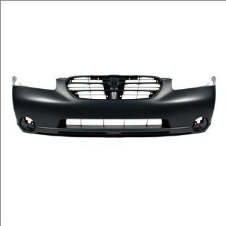 CarPartsDepot, Front Bumper Cover Primed Black Smooth Plastic Assembly, 352 36879 10 PM NI1000174 620222Y925 Automotive