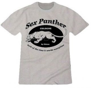 Sex Panther Cologne T Shirt :: From the Movie Anchorman (Light Grey) #7/#355 (Size X Large): Clothing