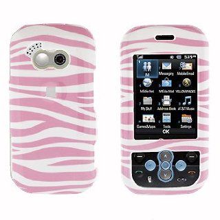 Premium   LG GT365/Neon Pink Zebra Cover   Faceplate   Case   Snap On   Perfect Fit Guaranteed: Cell Phones & Accessories