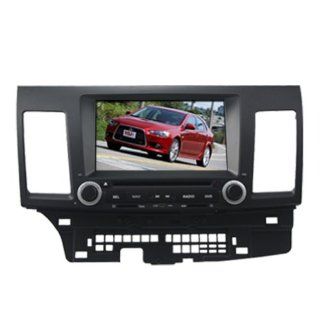 For Mitsubishi Lancer CAR DVD Player GPS Bluetooth (Free Map) CD6028 : In Dash Vehicle Gps Units : Car Electronics