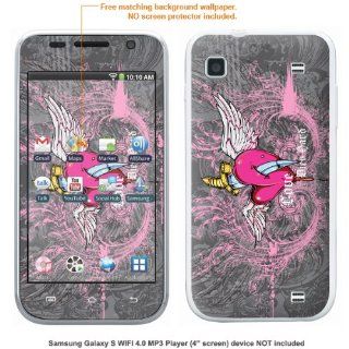 Protective Decal Skin Sticke for Samsung Galaxy S WIFI Player 4.0 Media player case cover GLXYsPLYER_4 367: Cell Phones & Accessories