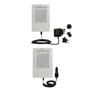 International Essential Kit for the  Latest Generation 6" Kindle (US & International) includes a Car and International Home Charger w/ TipExchange Technology: Electronics