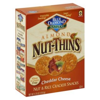 Blue Diamond Almond Nut Thins Cheddar Cheese Cra