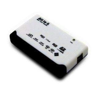 iMicro EXT 103C W External Card Reader with micro SD Card slot (White): Electronics