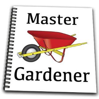Shop 3dRose db_123089_1 Master Gardener Gardening Wheelbarrow Drawing Book, 8 by 8 Inch at the  Home Dcor Store