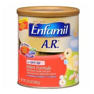 Enfamil A.R. Lipil Milk Based Infant Formula, Powder, 0 12 months 12.9 oz (366 g): Health & Personal Care