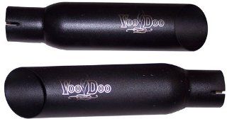 VooDoo Industries VEBUSAK1B Black Dual Exhaust for Suzuki Hayabusa: Automotive
