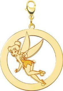 14K Gold Disney Tinker Bell Charm Jewelry Peter Pan: Jewelry