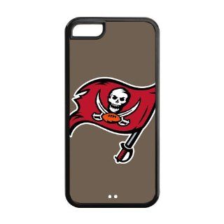 NFL Tampa Bay Buccaneers Team Logo Custom Design TPU Case Back Cover For Iphone 5c iphone5c NY378: Cell Phones & Accessories