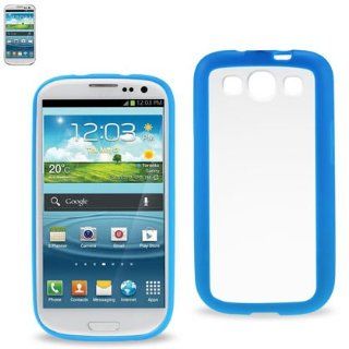 Reiko PP SAMI9300BL Protector Cover PC/TPU for Samsung Galaxy S3   Retail Packaging   Blue: Cell Phones & Accessories