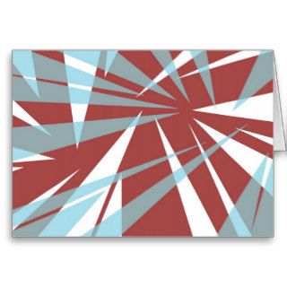 Alternative mod british flag greeting card