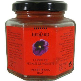 Hdiard Violet Petal Jelly Preserves 250 gr, 8.8 oz : Grocery & Gourmet Food