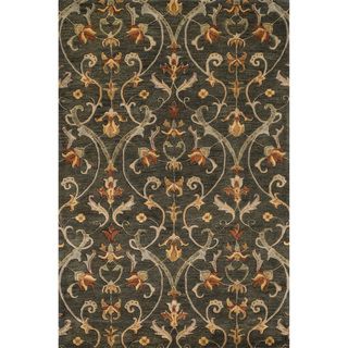 Alexander Home Hand tufted Ferring Charcoal Wool Rug (710 X 110) Grey Size 8 x 10