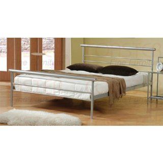 Coaster Coaster Stoney Creek Queen Iron Bed in Silver Metal Finish: Home & Kitchen