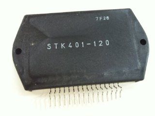 STK401 120 2 Channel 80+80W AF Power Amplifier LOT OF 2 + Heat Sink Compound ORIGINAL NEW SANYO: Electronics
