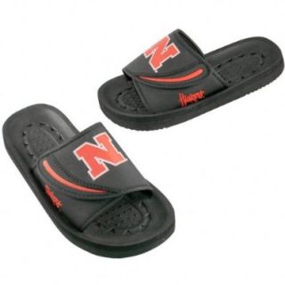 Nebraska Cornhuskers Slide Sandals : Sports Fan Sandals : Sports & Outdoors