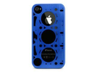 ID America IDC402 BLU ID America Gasket iPhone 4S Case   1 Pack   Retail Packaging   Blue: Cell Phones & Accessories